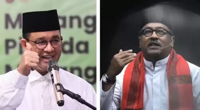 Anies Baswedan dan Rano Karno