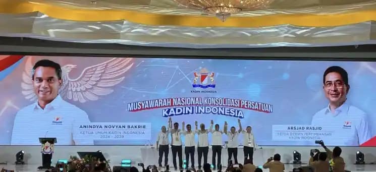 Anindya Bakrie Resmi Jadi Ketua Umum Kadin
