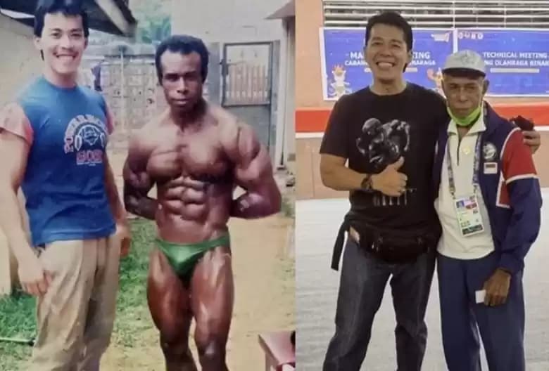 Atlet binaraga Papua Levinus Rumbewas