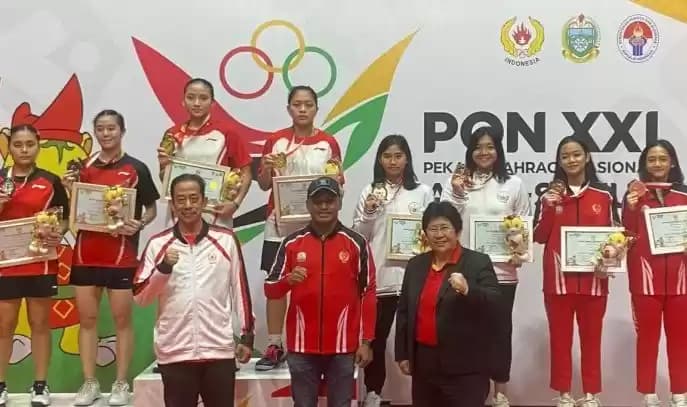 Atlet bulu tangkis Aceh