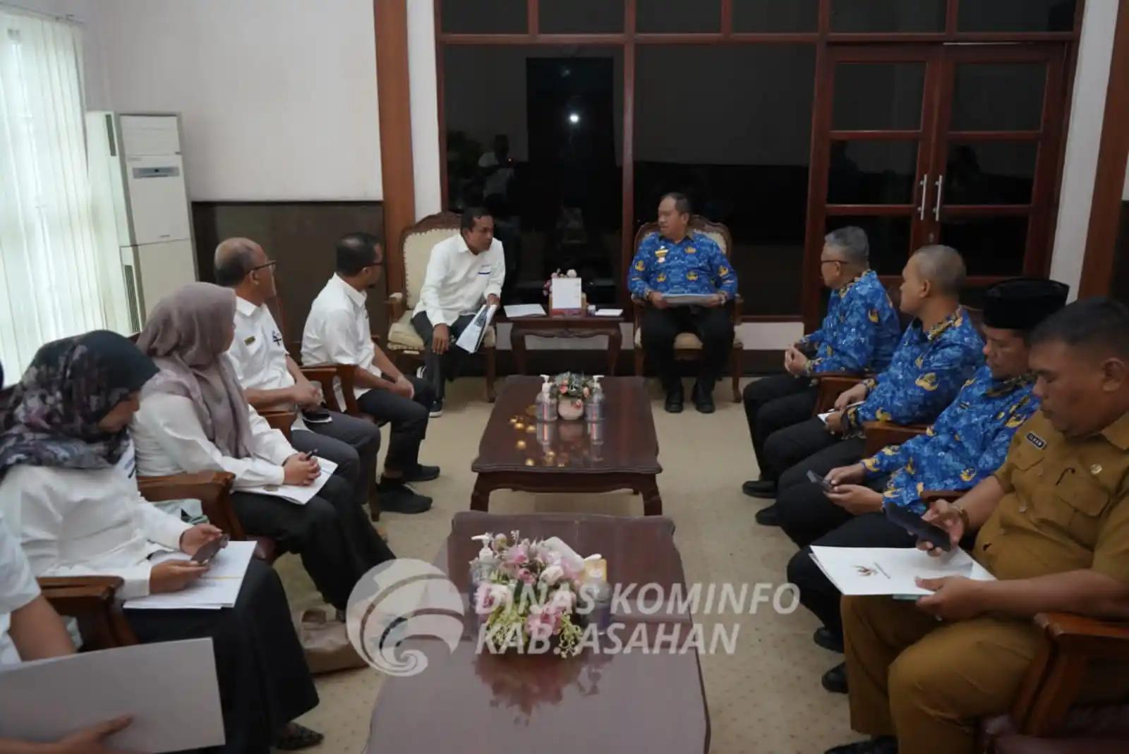 Audiensi KPPN Kota Tanjung Balai, Bupati Asahan Pertegas Pentingnya Sinergi Penyaluran Dana Transfer