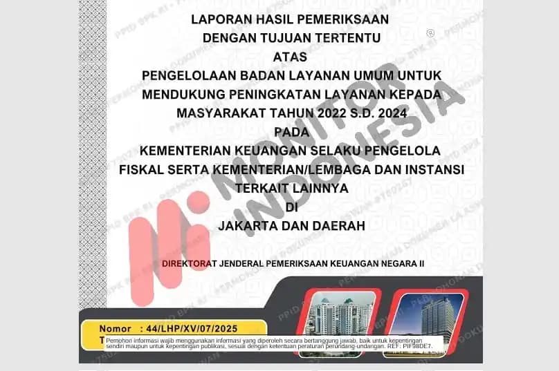 Audit BPK Bongkar Carut-Marut Pengelolaan BLU di Kemenkeu