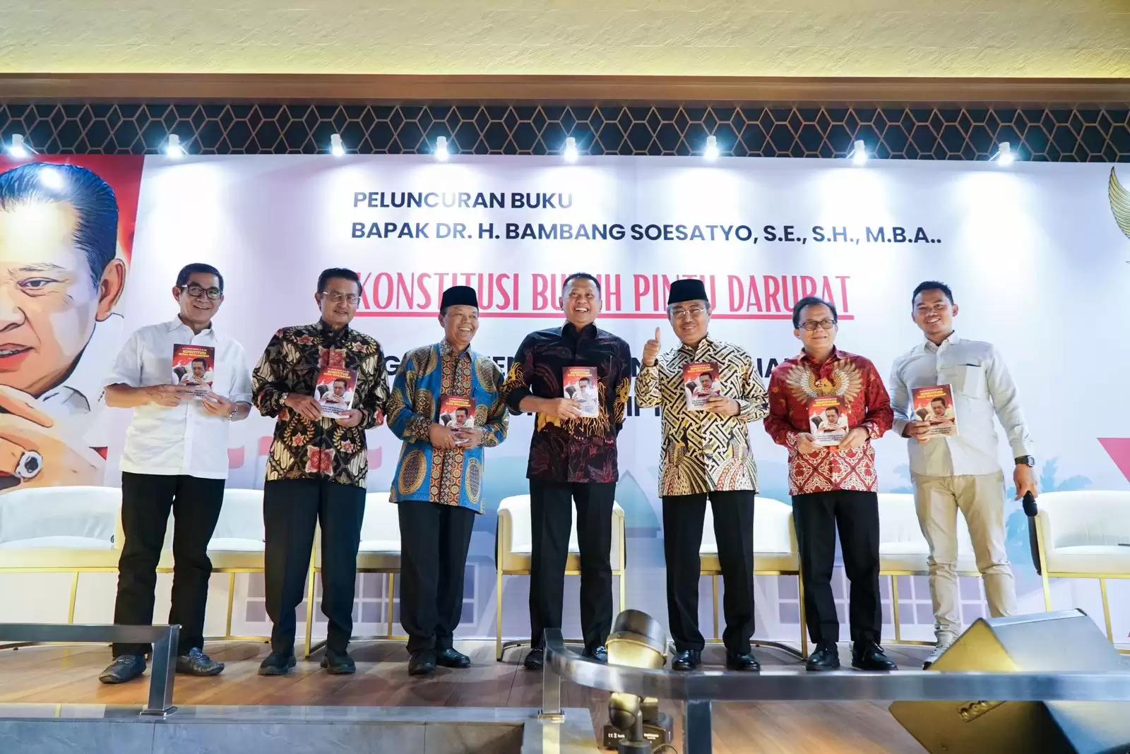 Rilis Buku ke-32 “Konstitusi Butuh Pintu Darurat", Bamsoet Tegaskan Hargai Putusan MK