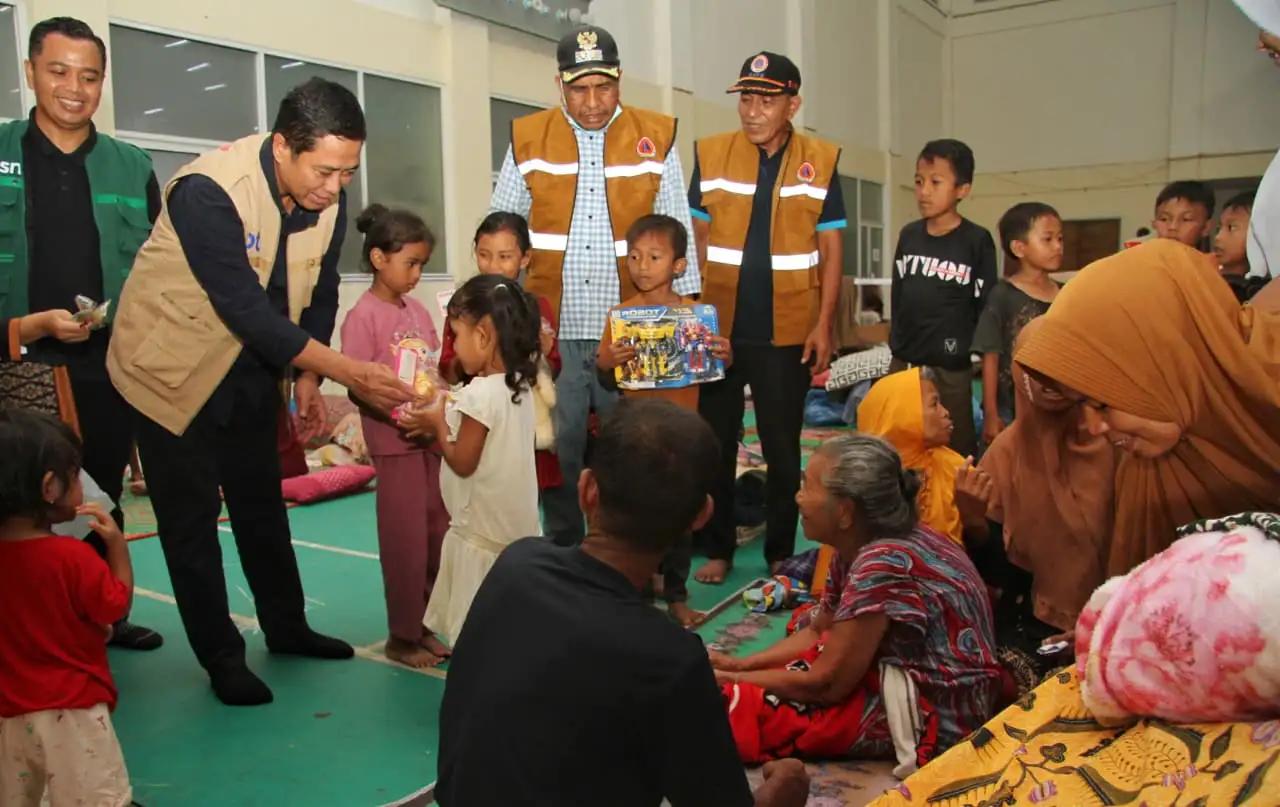 Direksi BTN dan BSN Menyapa Korban Terdampak Banjir di Aceh (Foto: Dok BTN)