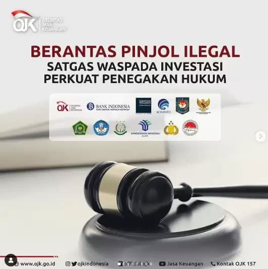 OJK Pastikan Satgas Terus Tutup Pinjol Ilegal