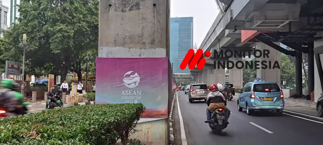 Tiang Proyek Monorel (Foto: Dok MI)