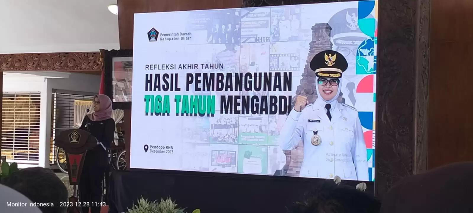 Refleksi 3 Tahun Mengabdi, Bupati Blitar Ajak Semua Bersinergi Bangun Kabupaten Blitar