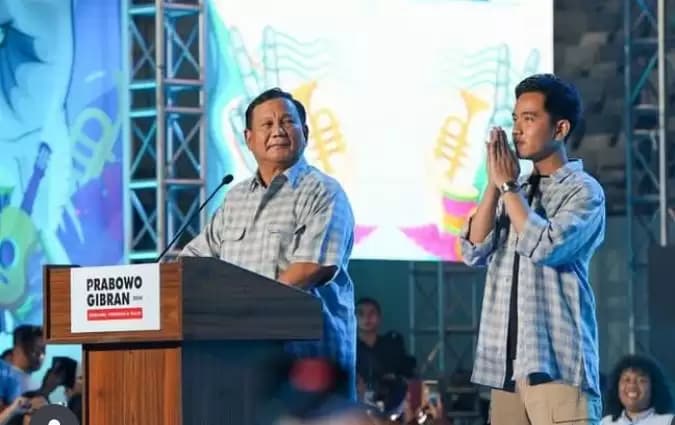 Pidato Lengkap Prabowo Usai Pimpin Hasil Hitung Cepat Pilpres 2024