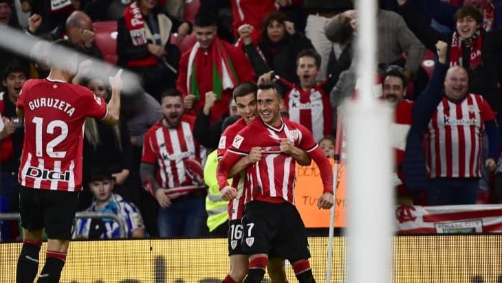 Dwigol Berenguer Bantu Athletic Bilbao Menang 2-1 Atas Sociedad