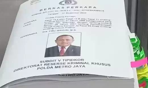 Berkas Perkara Firli Bahuri Segera Dilengkapi