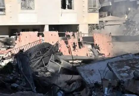 bangunan dilebanon hancur