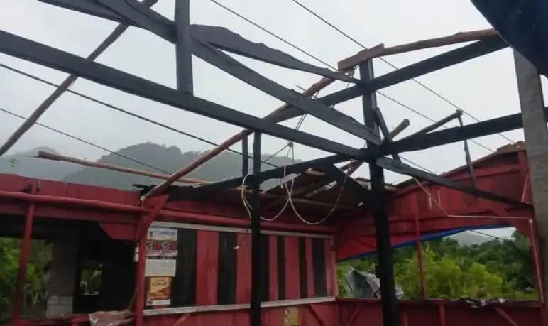 Bangunan rusak