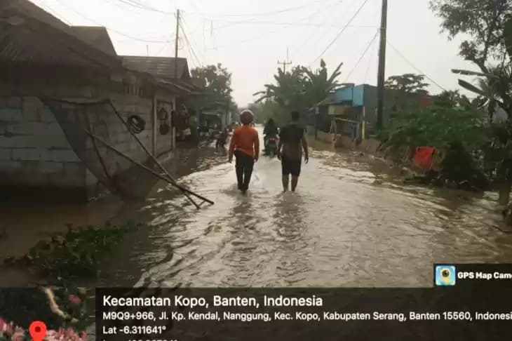 Banjir di Serang Banten
