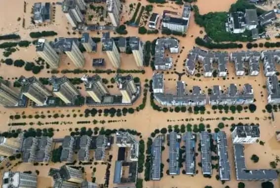 Banjir Parah di China