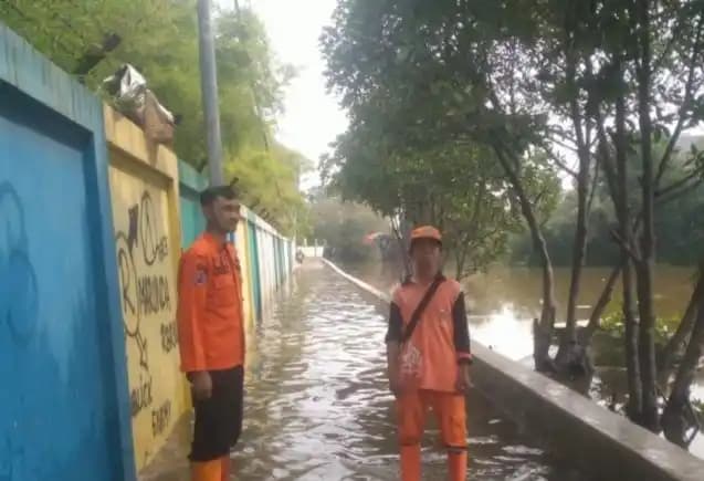 Banjir Rob di Marunda Jakut