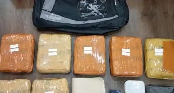 Barang bukti 7 kilogram ganja