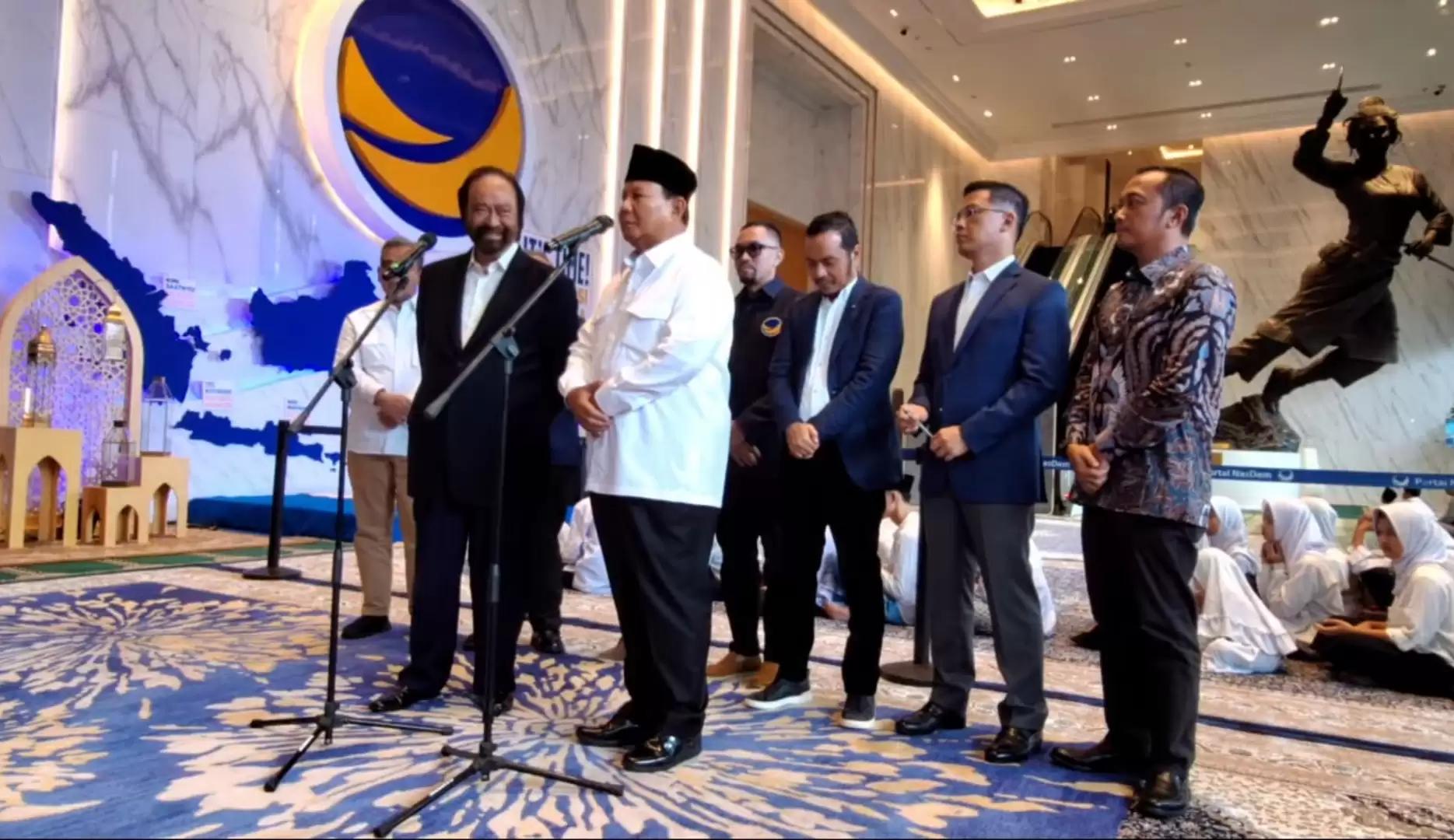 Nasdem Buka Peluang Gabung Kubu Prabowo