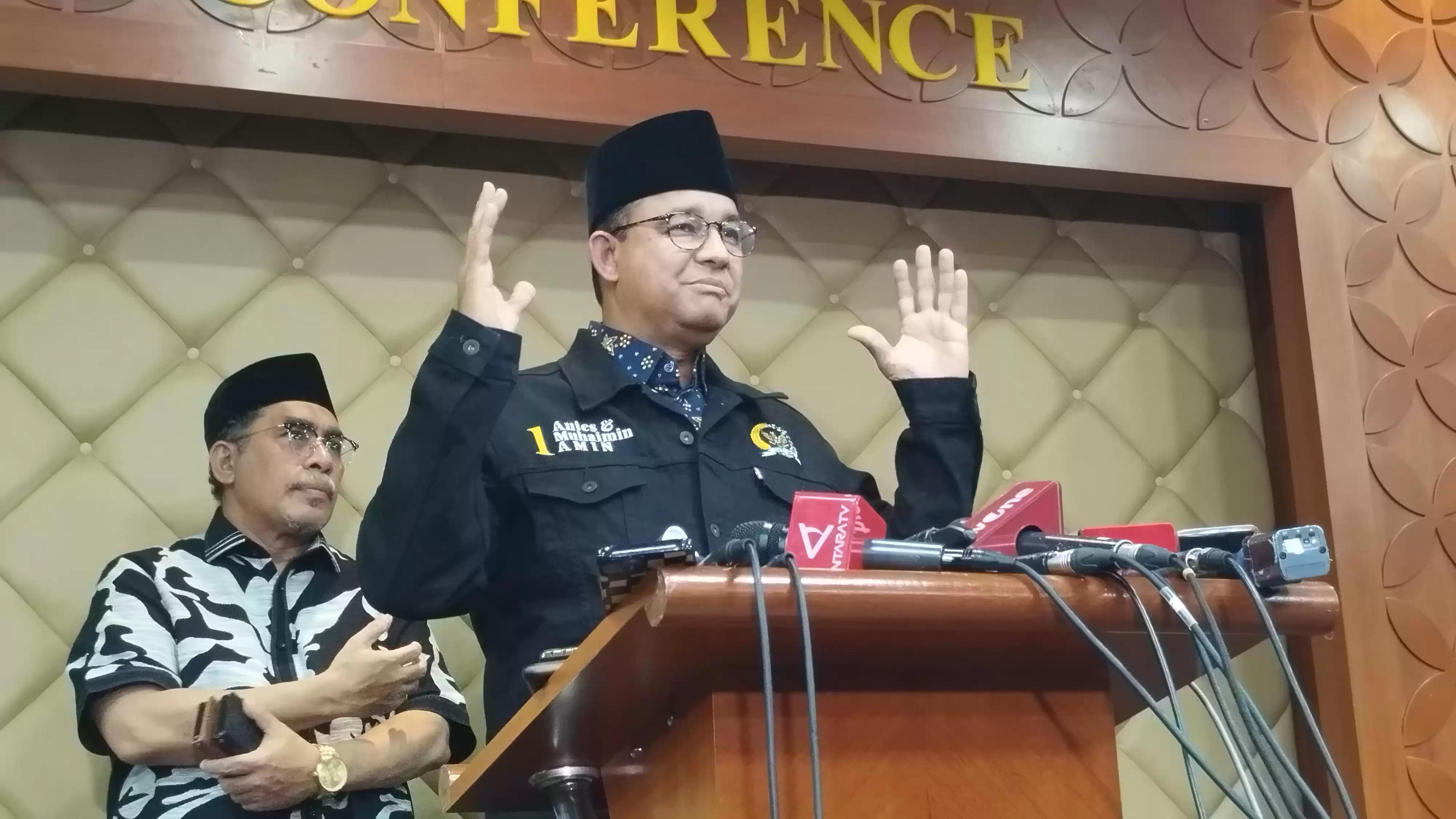 Bekas Capres nomor urut 1, Anies Baswedan (Foto: MI/Dhanis)