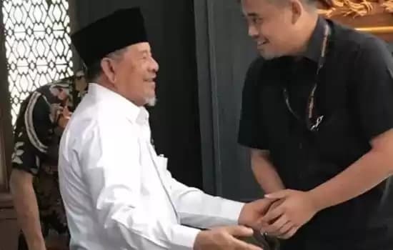 Bobby Nasution Bertemu dengan Abdul Gani Kasuba