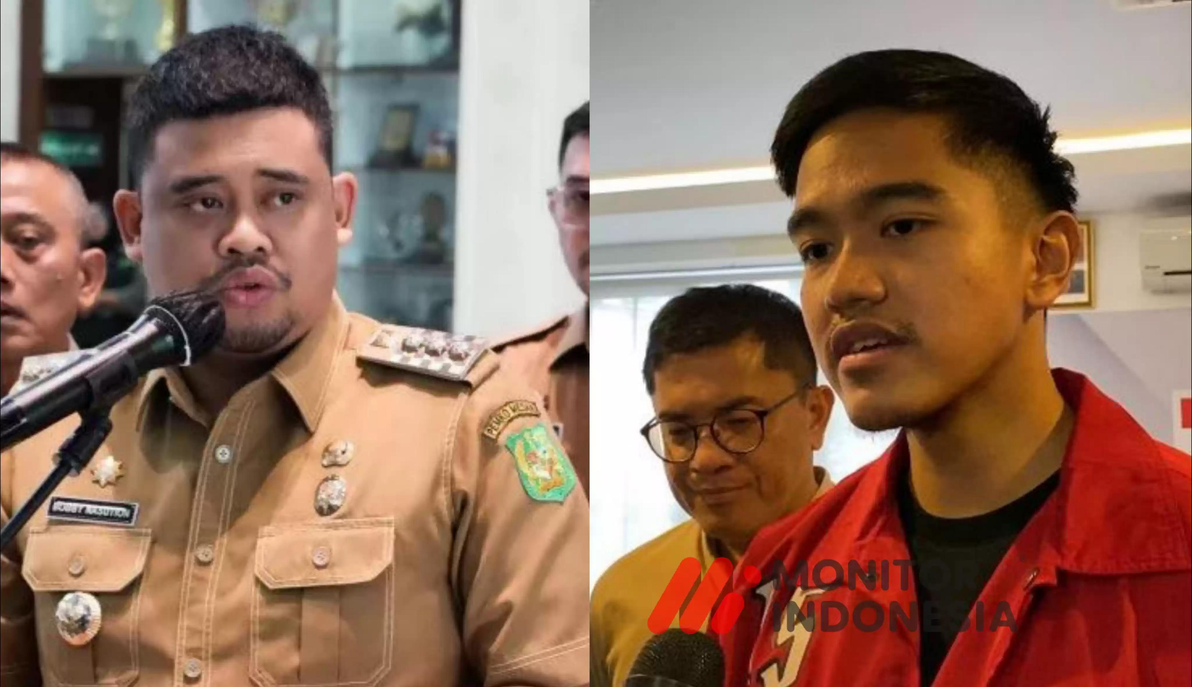 Bobby Nasution dan Kaesang Pangarep
