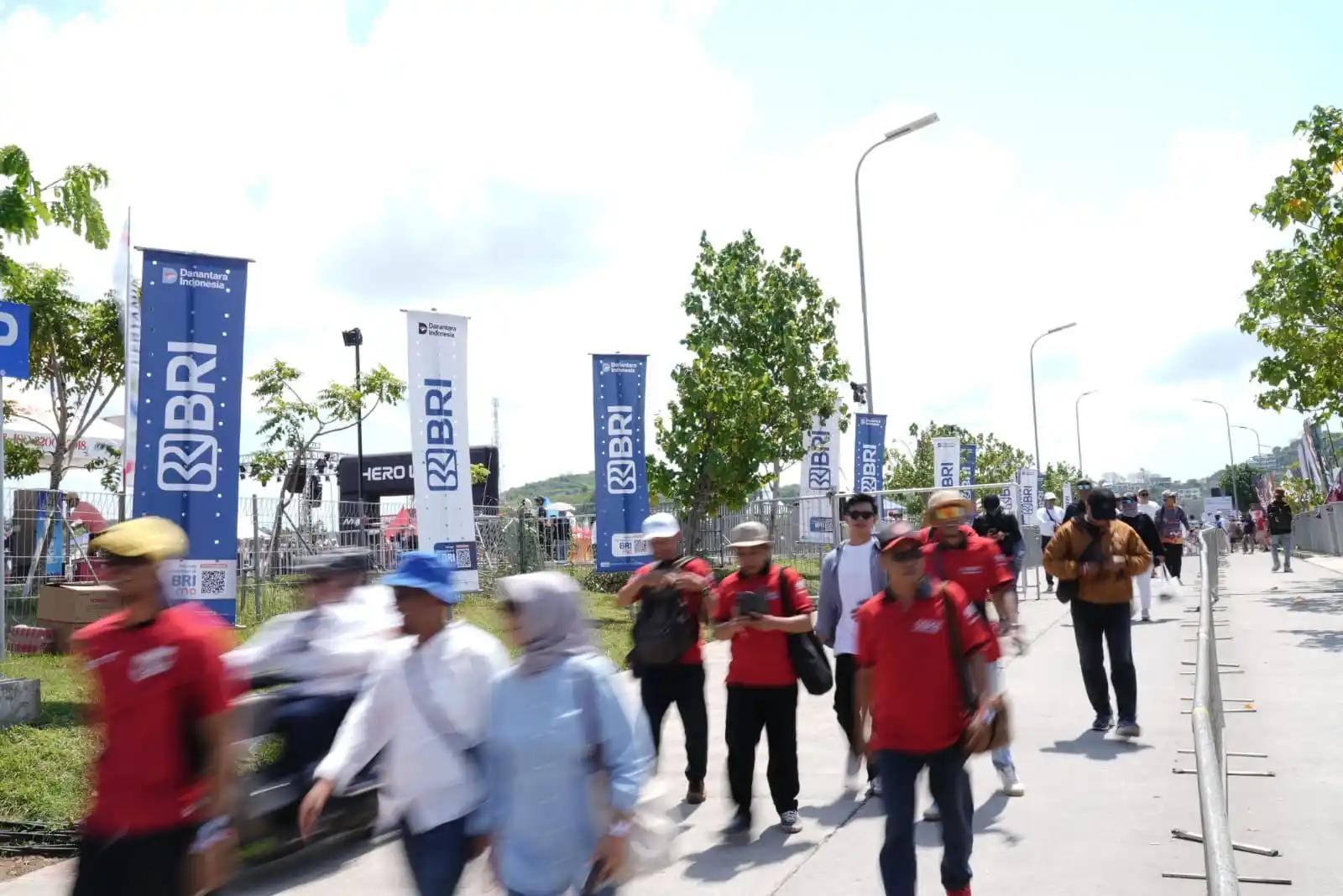 BRI Dukung Indonesia Mendunia Melalui MotoGP Mandalika 2025