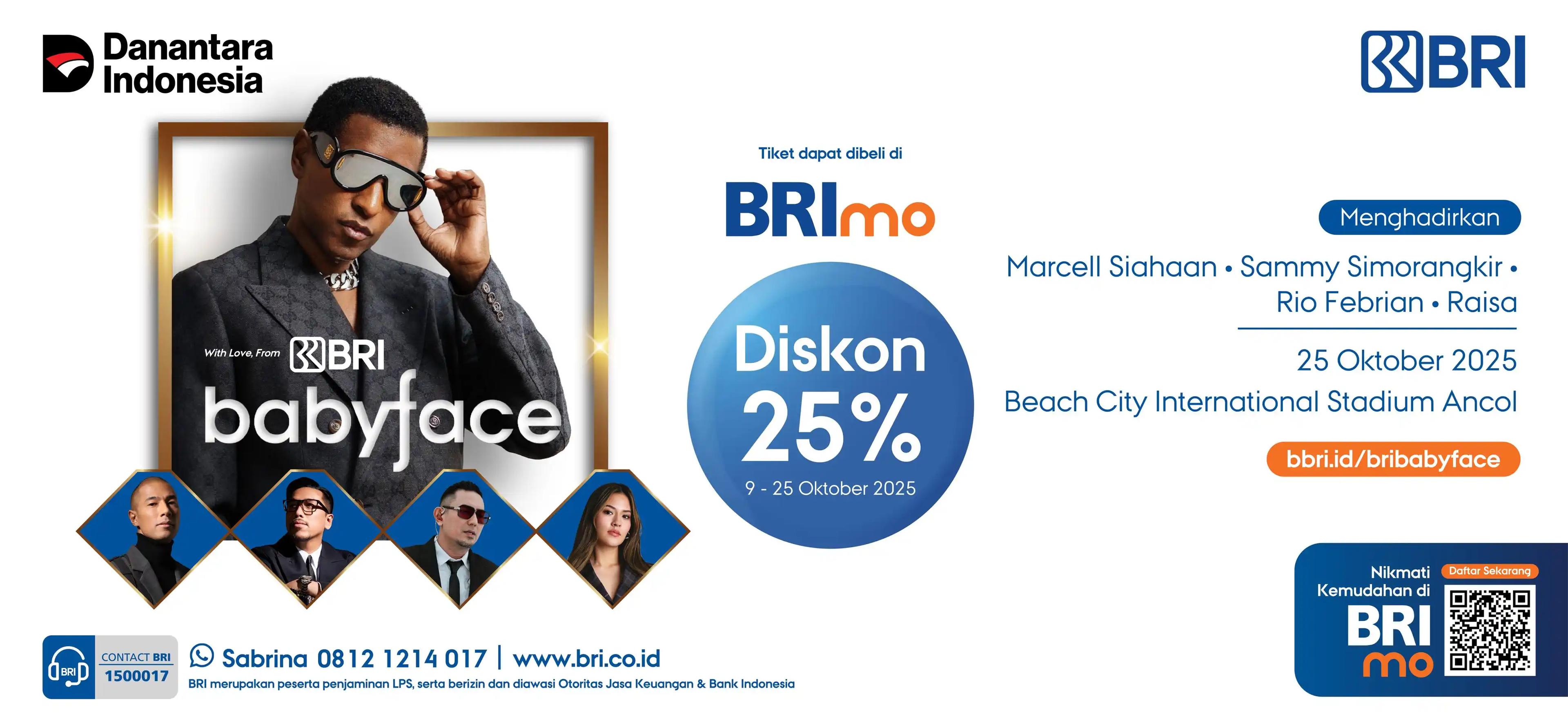 BRI Gelar Konser Babyface