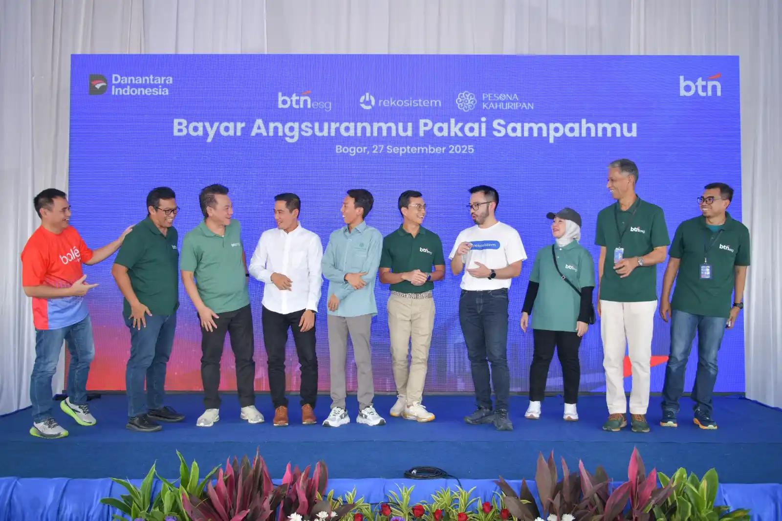 BTN Luncurkan Inovasi Kurangi Angsuran Rumah dengan Sampah untuk Jaga Bumi