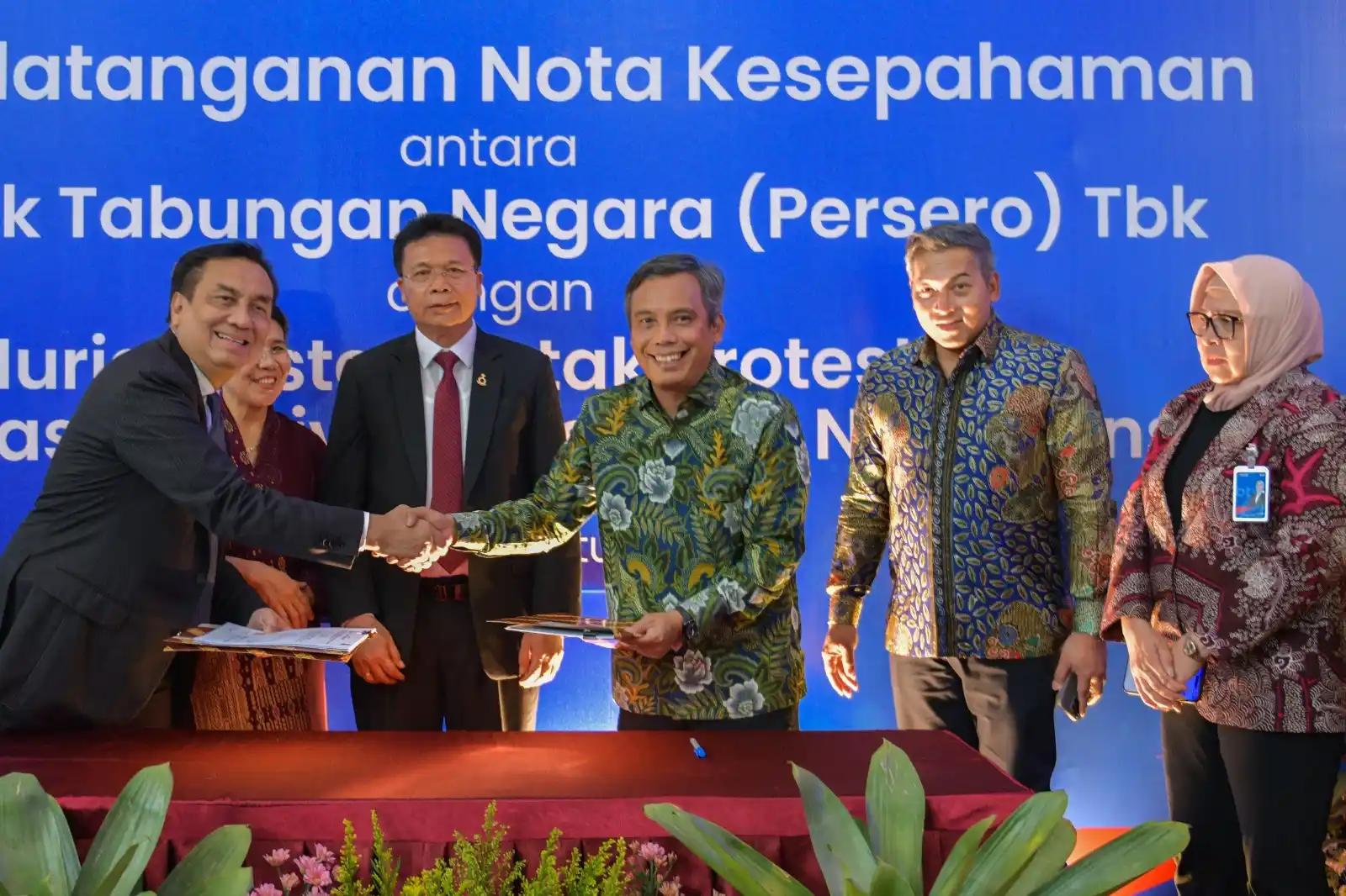 BTN menandatangani Nota Kesepahaman (MoU) dengan Huria Kristen Batak Protestan (HKBP)
