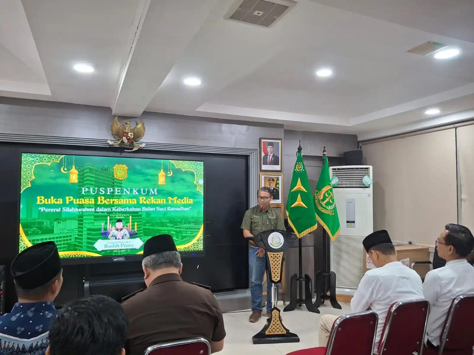 Bukber Kejagung Dengan Awak Media