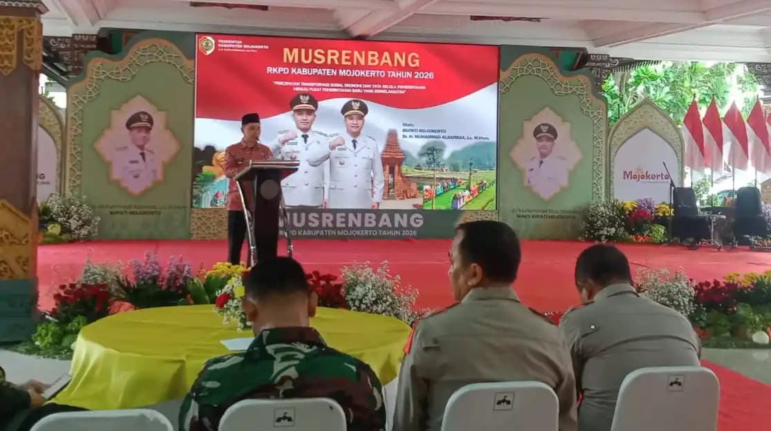Bupati Al Barra memberikan arahan pada Musrenbang RKPD tahun 2026