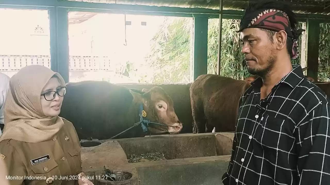 Bupati Blitar Mak Rini jelang idul adha