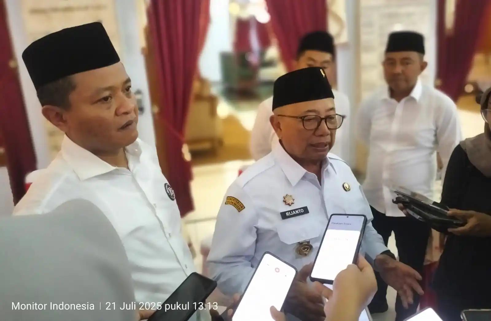 Bupati Rijanto dan Wakil Bupati Beky Herdihansyah