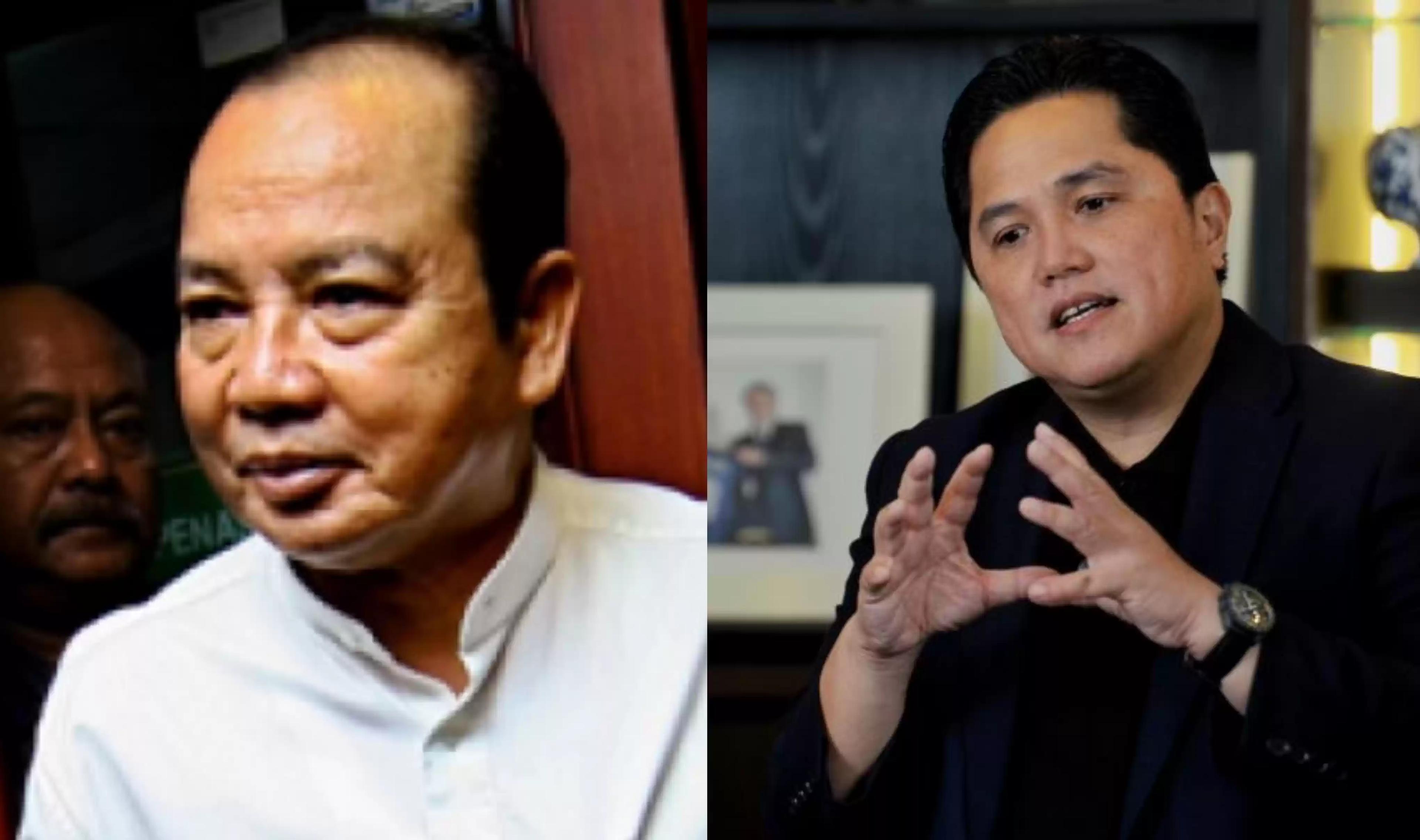 Burhanuddin Abdullah dan Erick Thohir