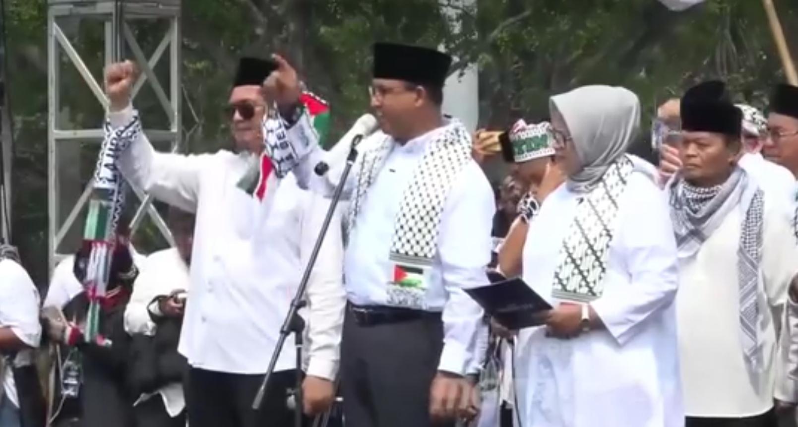 Anies Serukan Massa Aksi Kirim Pesan ke Dunia: Kebangkitan Palestina