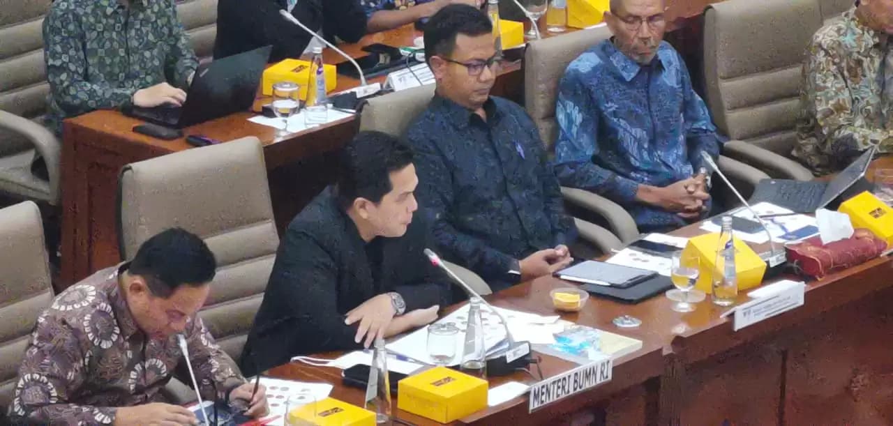 Erick berharap dengan langkah-langkah tersebut, dapen BUMN akan sehat ke depannya (Foto: MI/Dhanis)