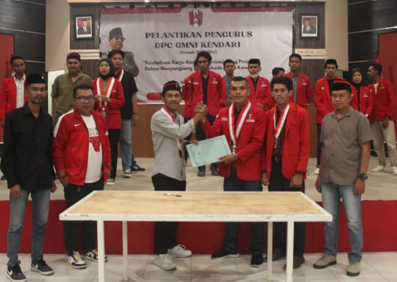 Pengurus DPC GMNI Kendari Periode 2023-2025 Resmi Dilantik