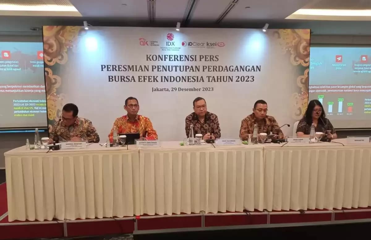 Sepanjang Tahun 2023, Pasar Modal Indonesia Kedatangan 79 Perusahaan