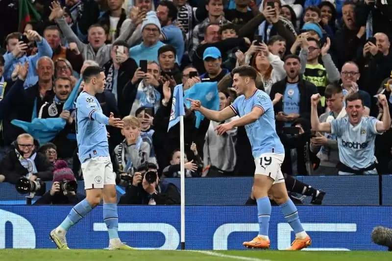 Hajar Copenhagen 3-1, Manchester City Melaju ke Perempat Final Liga Champions