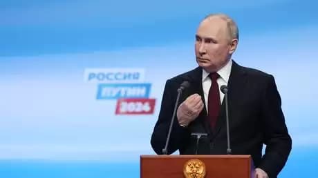 Catat Sejarah Baru, Kemenangan Vladimir Putin Raih 87% Suara pada Pilpres Rusia