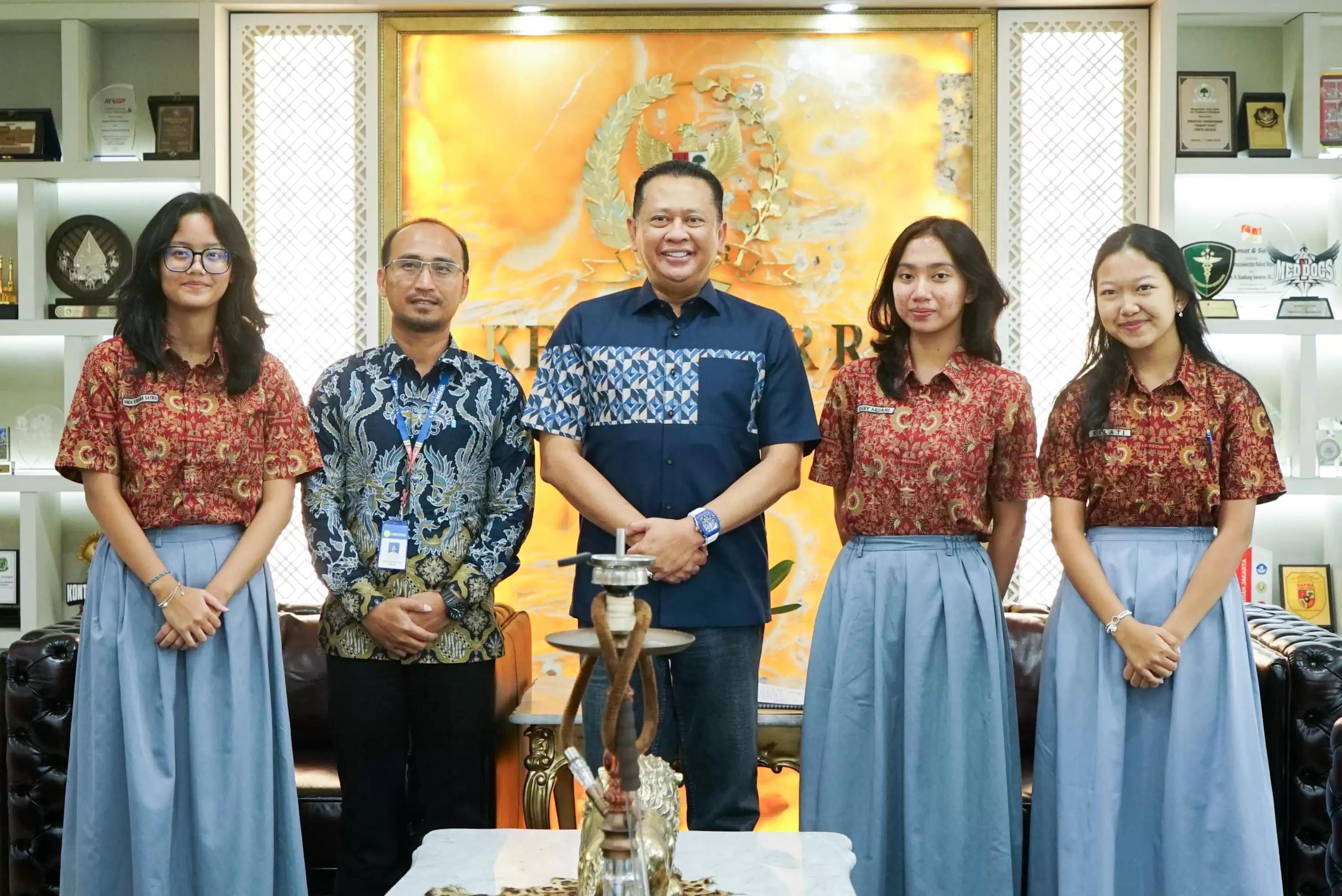 Ketua MPR RI Bamsoet Dukung Event SKYNATION 2024 SMA Labschool Kebayoran