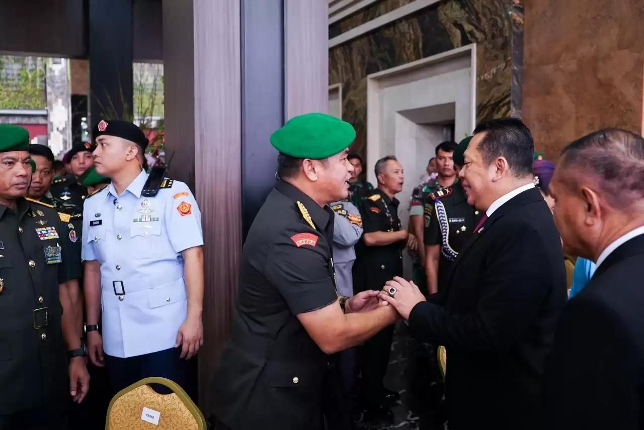 Hadiri Sertijab KSAD, Ketua MPR Bamsoet Kembali Ingatkan Netralitas TNI dalam Pemilu