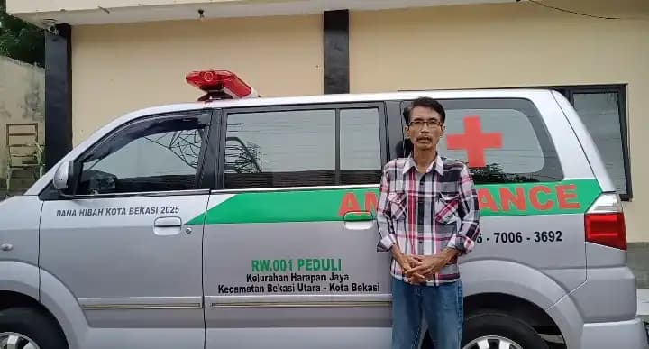 Dana Bantuan RW 01 Harapan Jaya Dialokasikan untuk Ambulans Warga