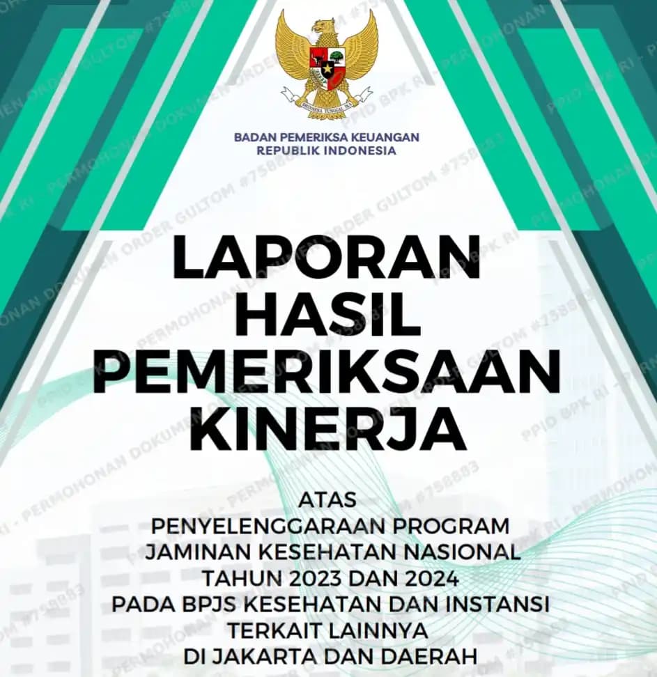 Data Laporan Pemeriksaan (LHP) BPJS Kesehatan 2023/2024