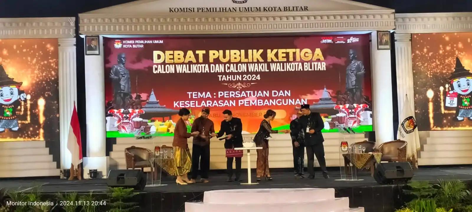 Debat Calon Wali Kota Blitar