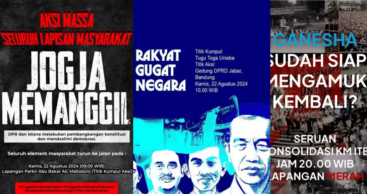 Demo Buruh dan Mahasiswa