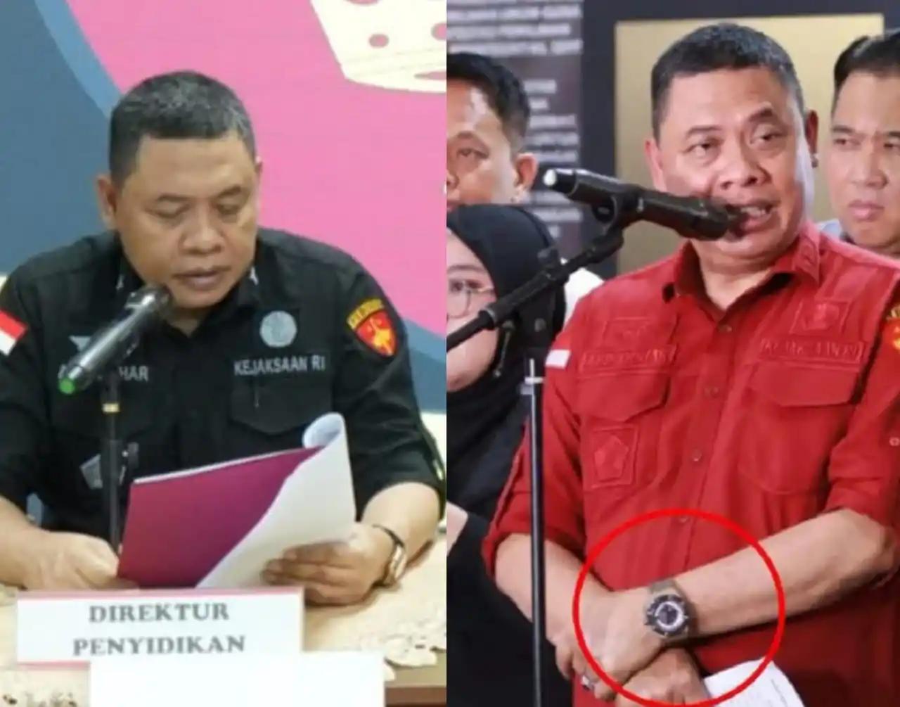 Dirdik Jampidsus Abdul Qohar Pakai Jam Tangan Mewah