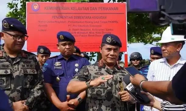 Direktur Jenderal Pengawasan Sumber Daya Kelautan dan Perikanan (PSDKP) Pung Nugroho Saksono