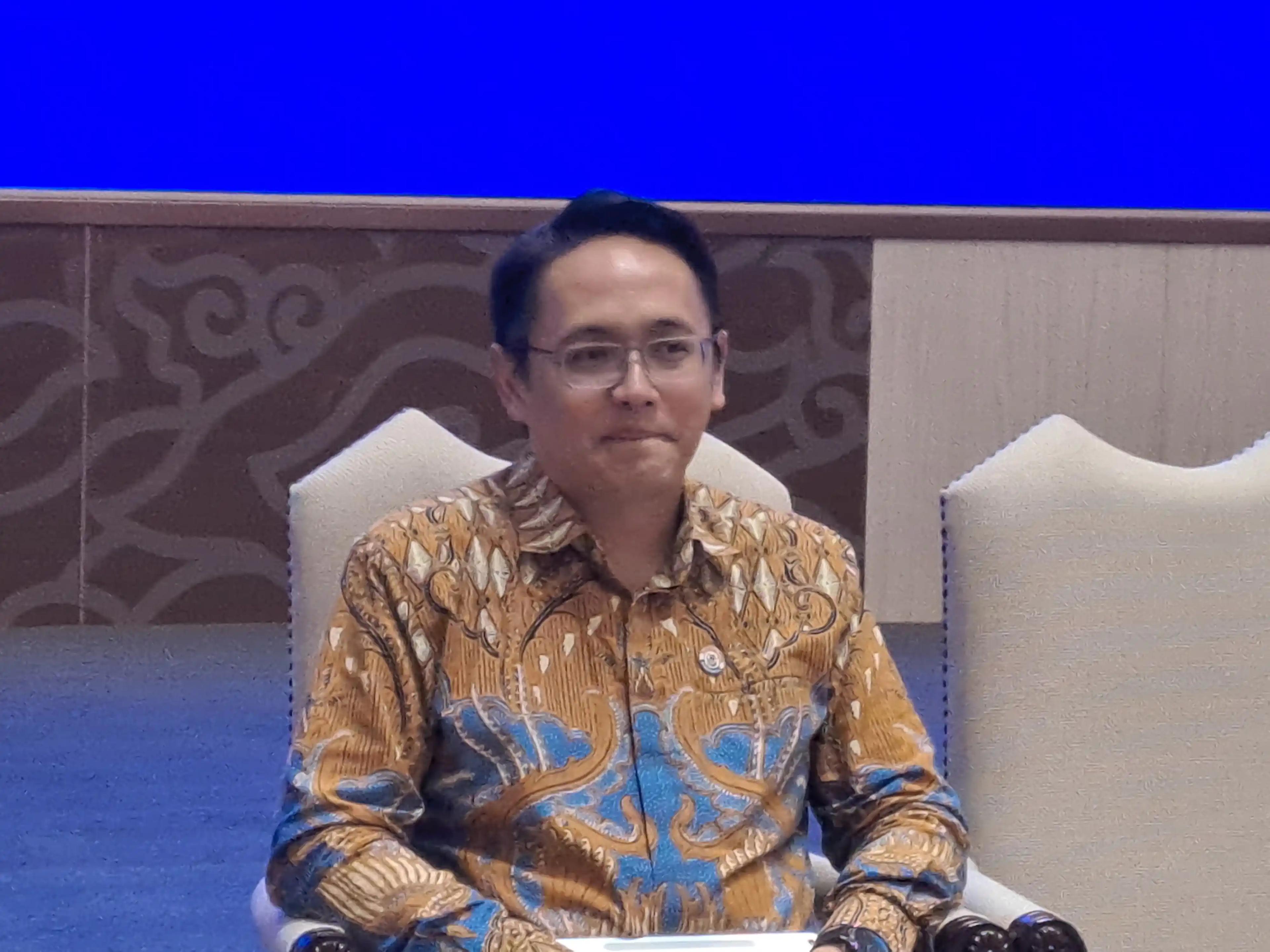 Direktur Jenderal Riset dan Pengembangan Kemdiktisaintek, Fauzan Adziman. (Foto. Rizal Siregar)