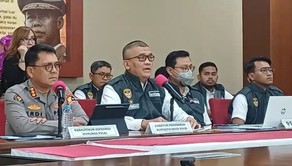 Direktur Penindakan Kortas Tipikor Polri Brigjen Totok Suharyanto