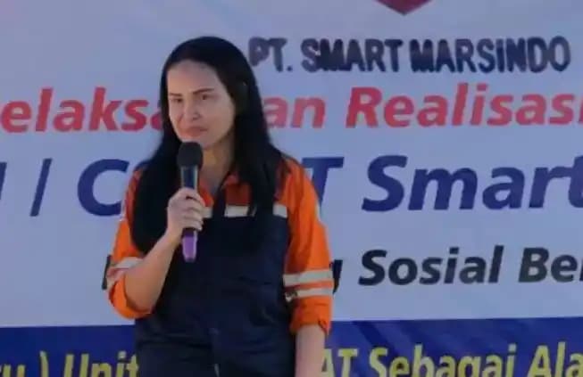 Direktur PT Smart Marsindo Shanty Alda Natalia
